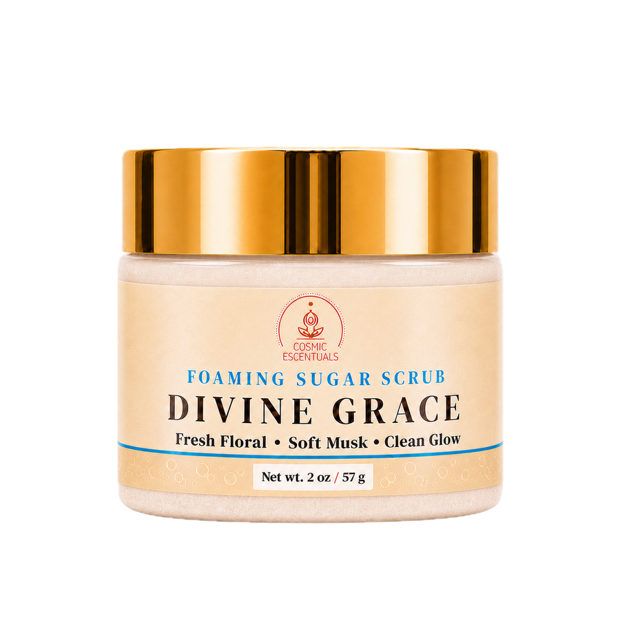 Mini Divine Grace Foaming Sugar Scrub (2oz) - 2oz