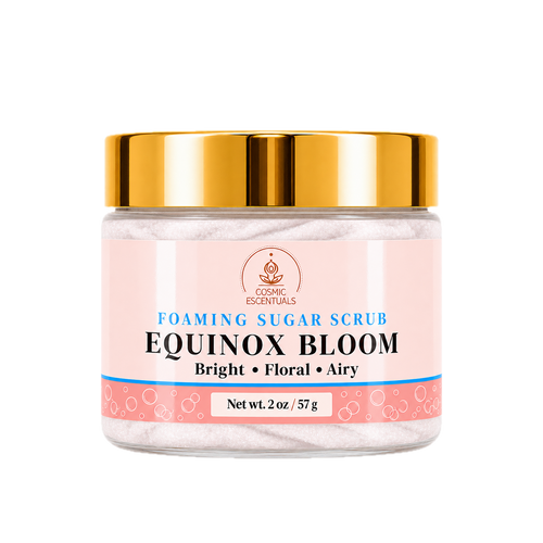 Mini Equinox Bloom Foaming Sugar Scrub (2oz)
