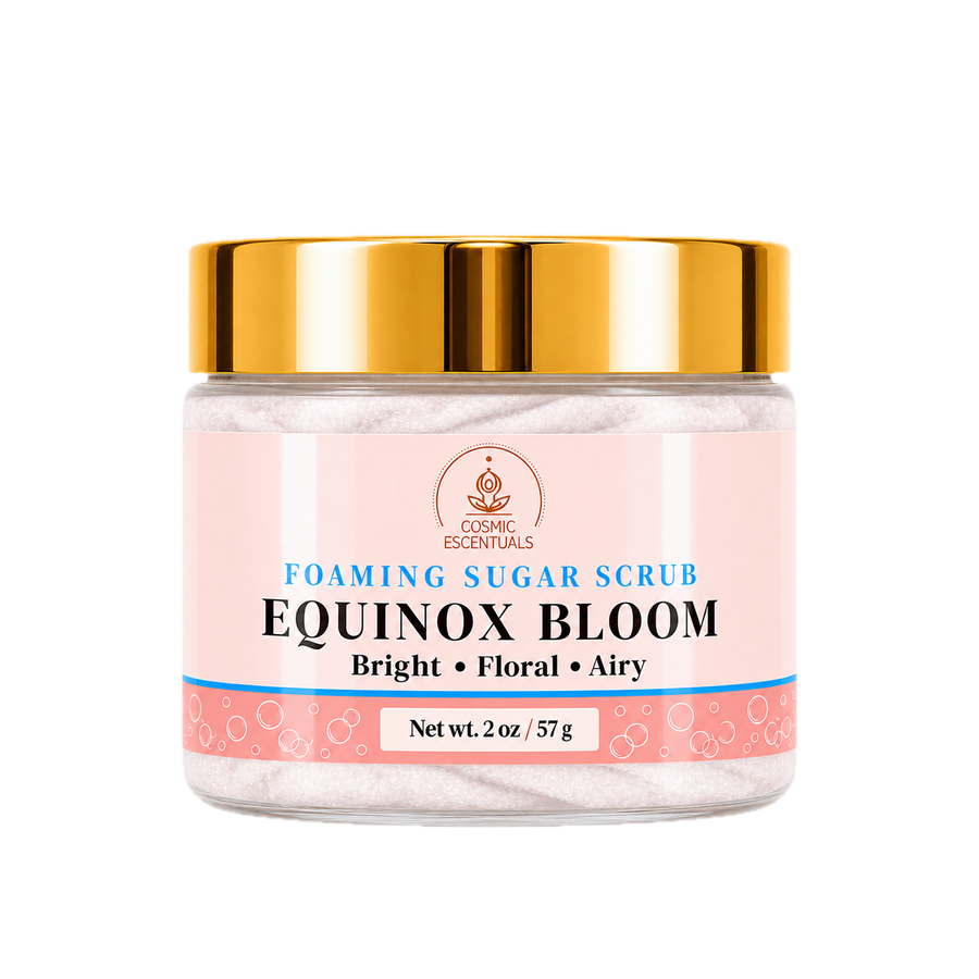 Mini Equinox Bloom Foaming Sugar Scrub (2oz) - 2oz