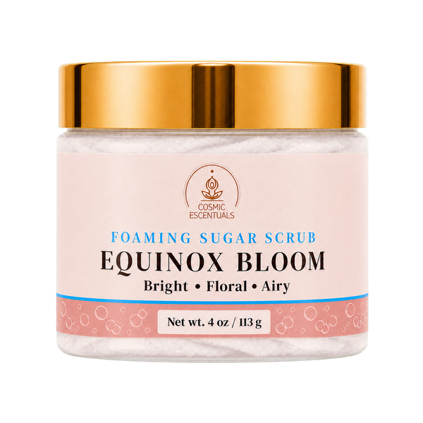 Equinox Bloom Foaming Sugar Scrub