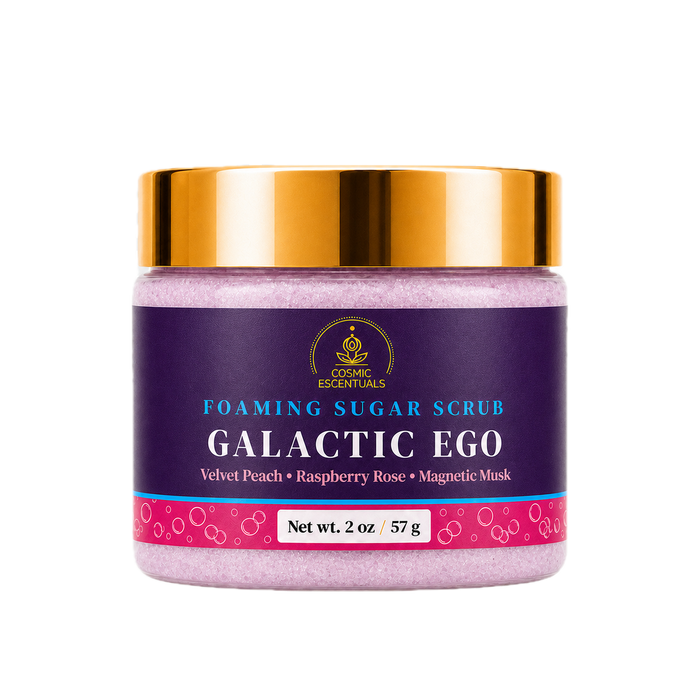 Mini Galactic Ego Foaming Sugar Scrub (2oz)