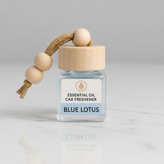 Blue Lotus Escentual Oil Car Freshener
