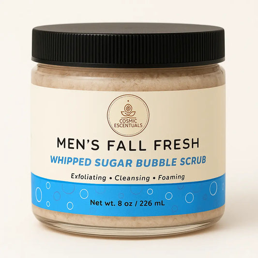 Men's Fall Fresh Whipped Sugar Bubble Scrub Cosmic Escentuals