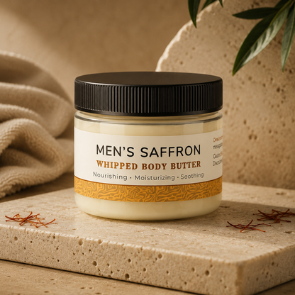 Men's Saffron Whipped Body Butter