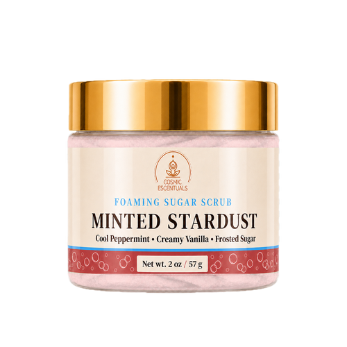 Mini Minted Stardust Foaming Sugar Scrub (2oz)