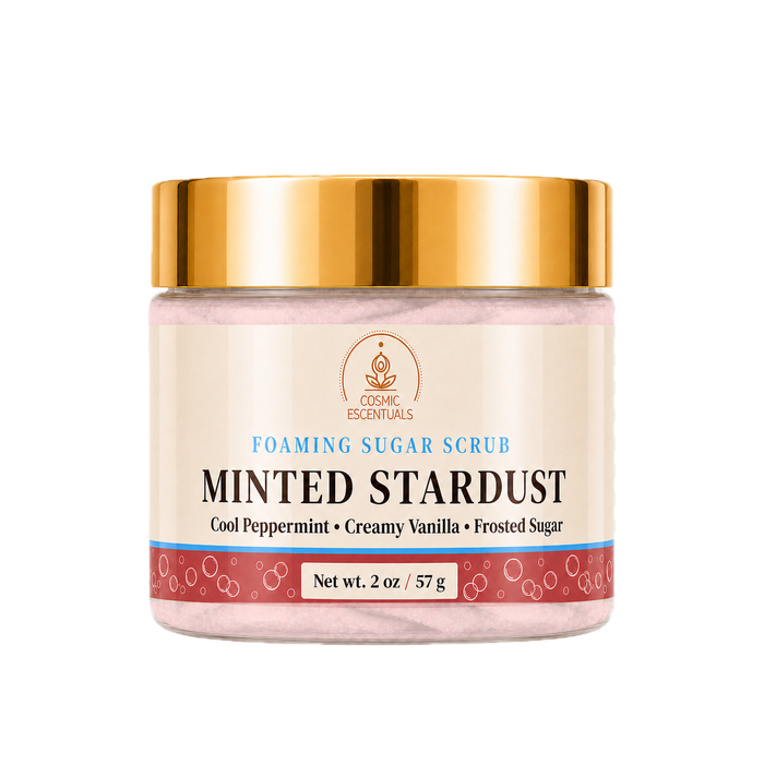 Mini Minted Stardust Foaming Sugar Scrub (2oz)