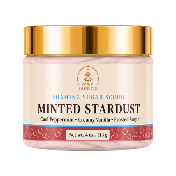 Minted Stardust Foaming Sugar Scrub