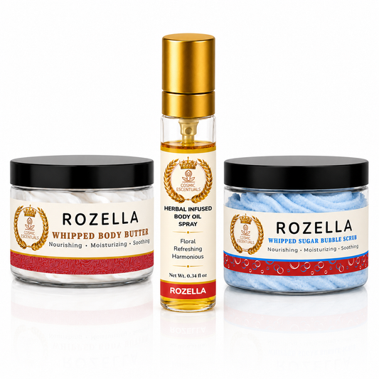 Rozella Bundle – Body Butter & Sugar Scrub Set