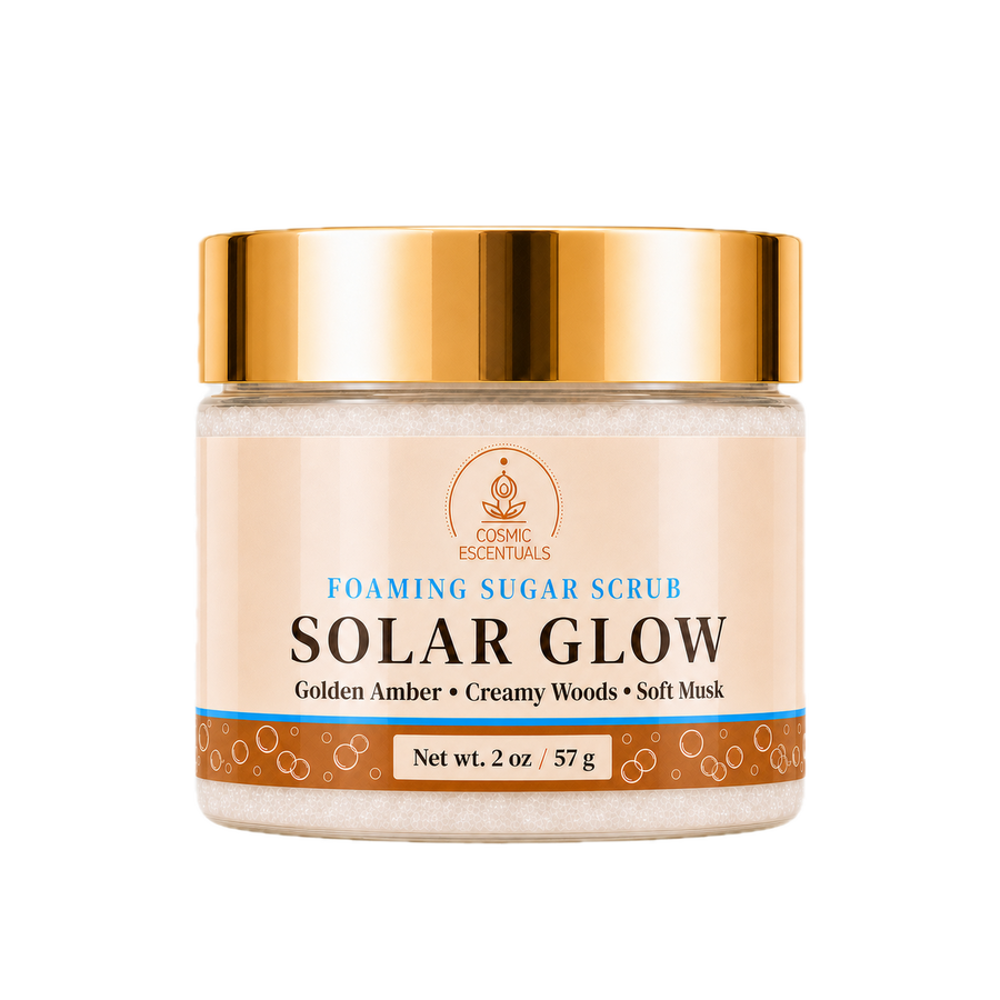 Mini Solar Glow Foaming Sugar Scrub (2oz) - 2oz