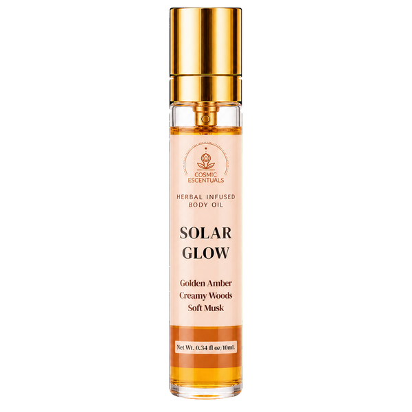 Solar Glow Herbal Body Oil Spray