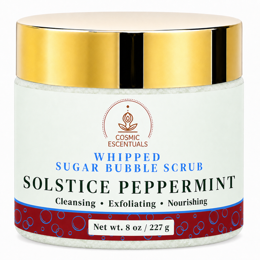 Solstice Peppermint Whipped Sugar Bubble Scrub