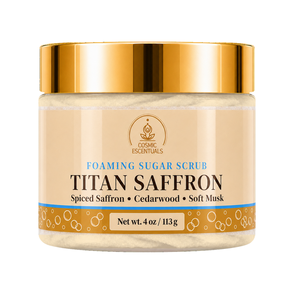 Titan Saffron Foaming Sugar Scrub