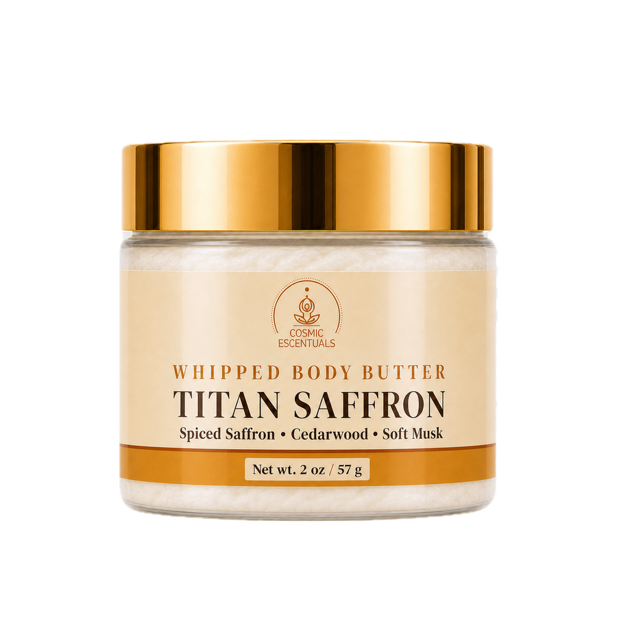 Mini Titan Saffron Whipped Body Butter (2oz) - 2oz