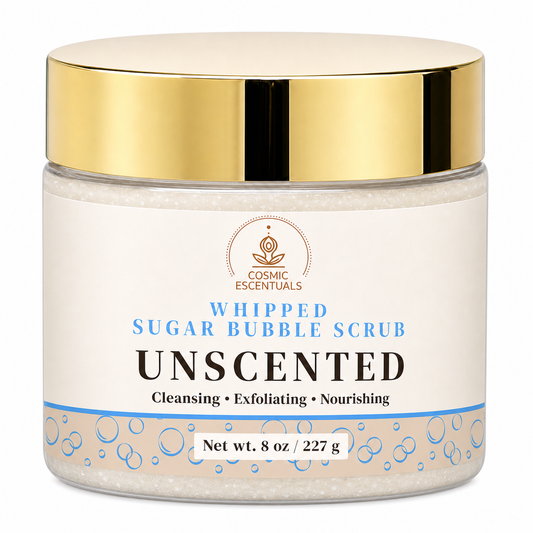 Unscented Whipped Sugar Bubble Scrub