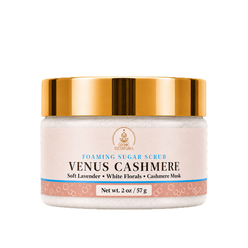 Mini Venus Cashmere Foaming Sugar Scrub (2oz)