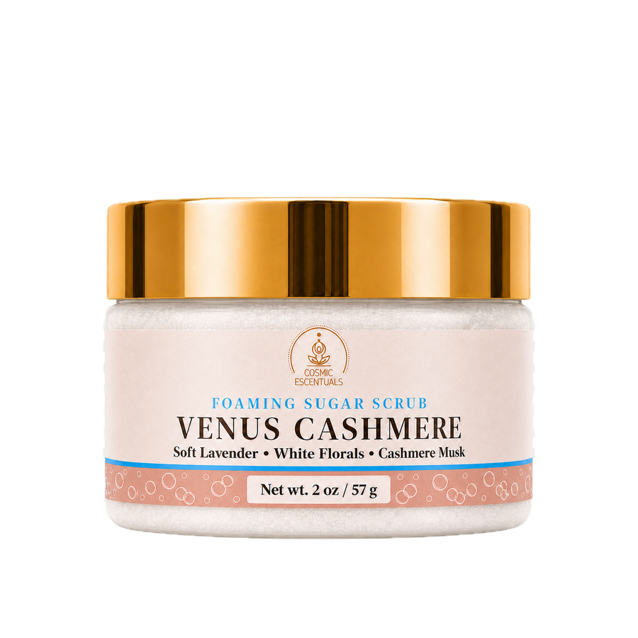 Mini Venus Cashmere Foaming Sugar Scrub (2oz) - 2oz