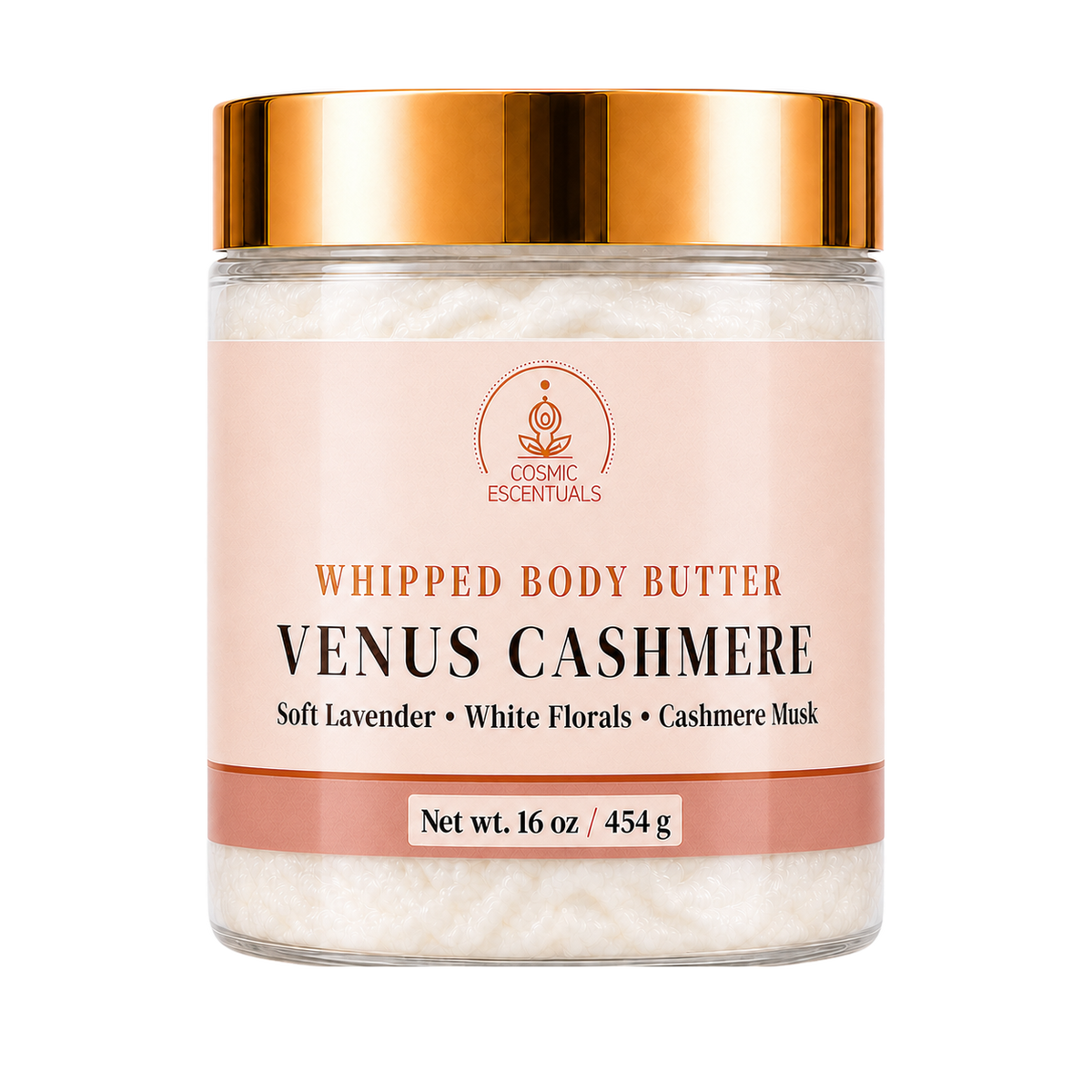 Venus Cashmere Whipped Body Butter 16oz transparent product image