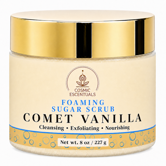 Comet Vanilla Foaming Sugar Scrub