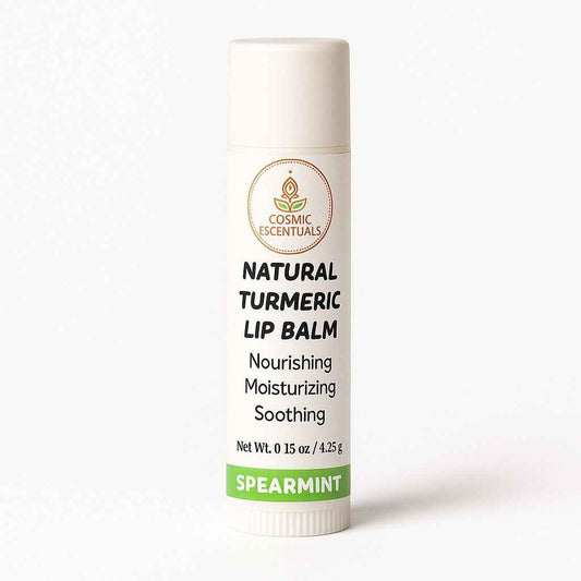 Cosmic Escentuals Natural Turmeric Lip Balm Spearmint