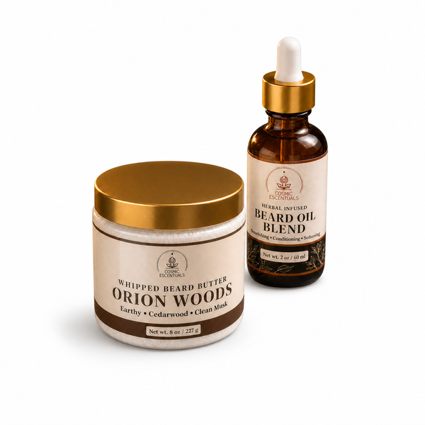 Orion Woods Beard Care Bundle: Beard Butter & Oil Set