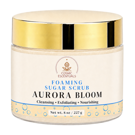 Aurora Bloom Foaming Sugar Scrub