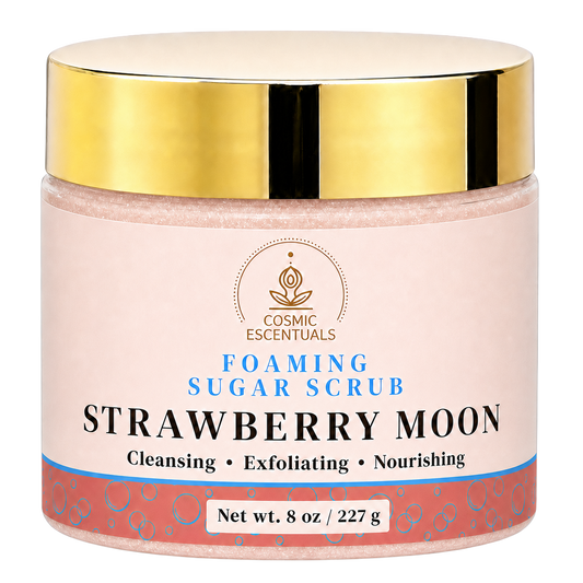 Strawberry Moon Foaming Sugar Scrub