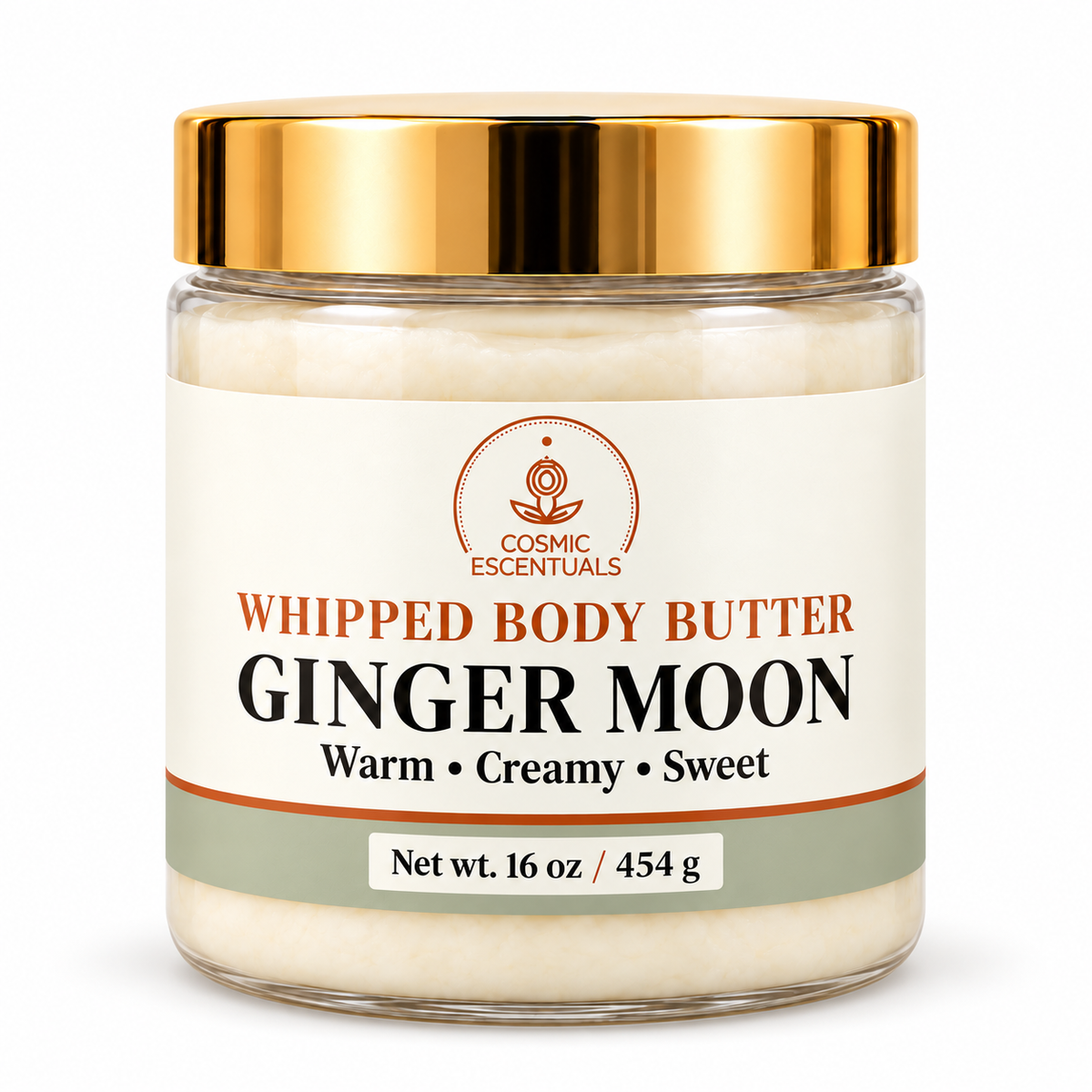 Ginger Moon Whipped Body Butter 16 oz jar