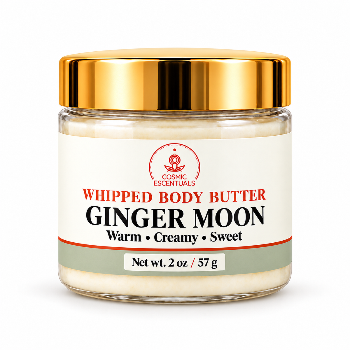 Ginger Moon Whipped Body Butter 2 oz jar