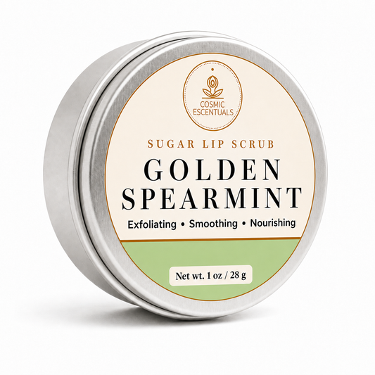 Golden Spearmint Sugar Lip Scrub