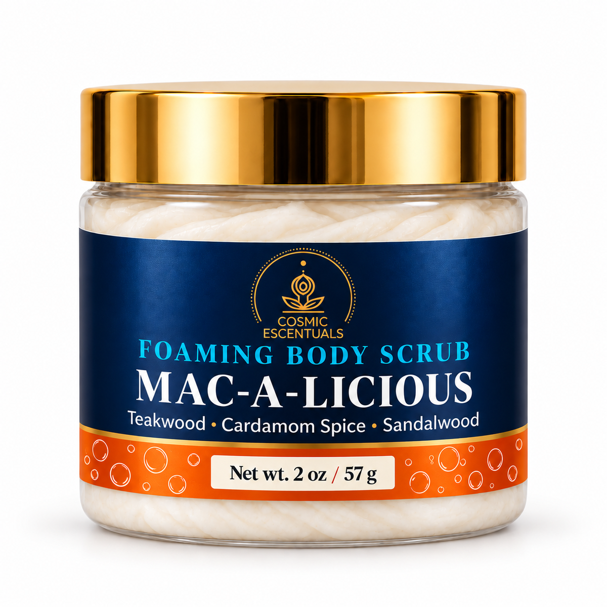 Mac-a-licious Foaming Body Scrub 2 oz