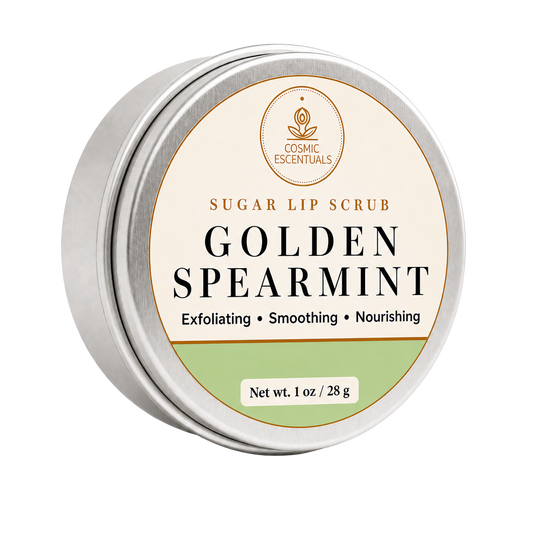 Golden Spearmint Sugar Lip Scrub