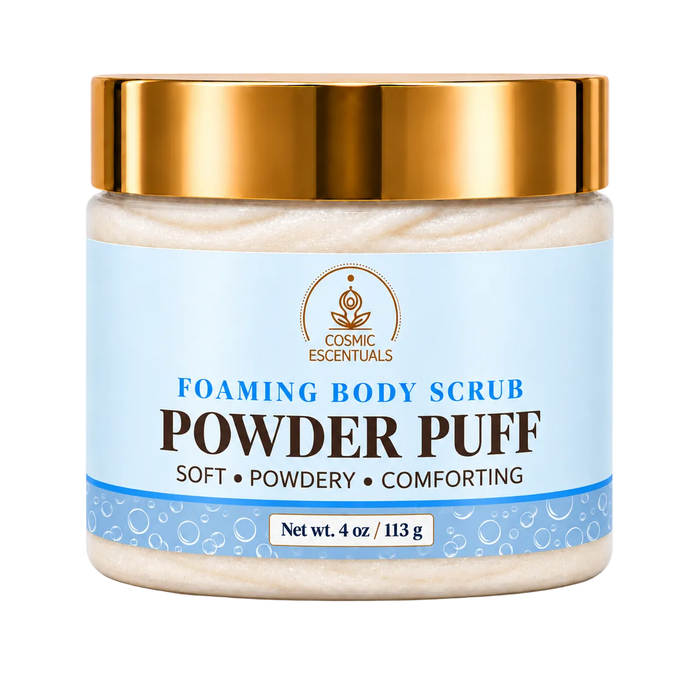 Powder Puff Foaming Body Scrub