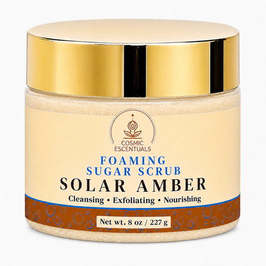 Solar Amber Foaming Sugar Scrub