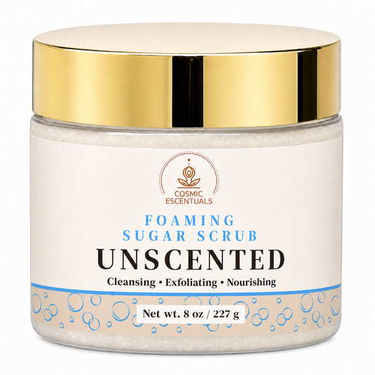 Unscented Foaming Sugar Scrub