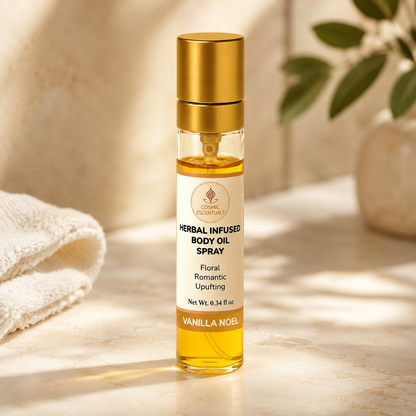 Vanilla Noel Herbal Body Oil Spray